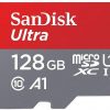 Sandisk Ultra 128GB SDSQUAR Micro SD Hafıza Kartı 100MB/s