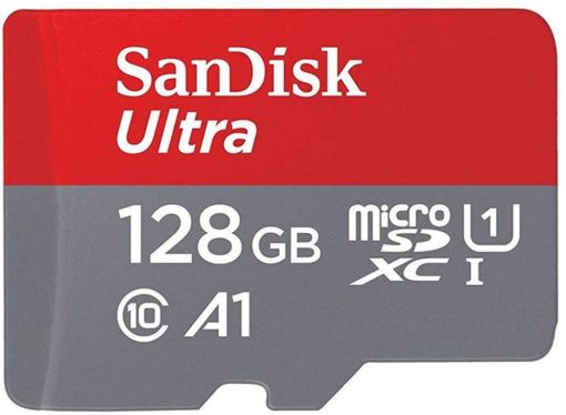 Sandisk Ultra 128GB SDSQUAR Micro SD Hafıza Kartı 100MB/s