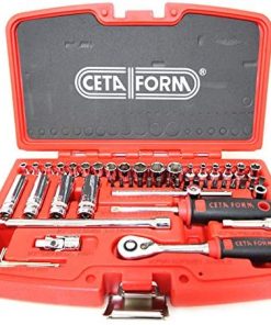 Ceta Form Lokma Takımı C00/50Ph2 Lokma Takımı Kırmızı 1 Adet 50 Parça 1/4" 6 Köşe