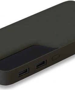 Dexim Powerbank M10 10000 mAh 2 USB Portlu Taşınabilir Şarj Aleti Siyah