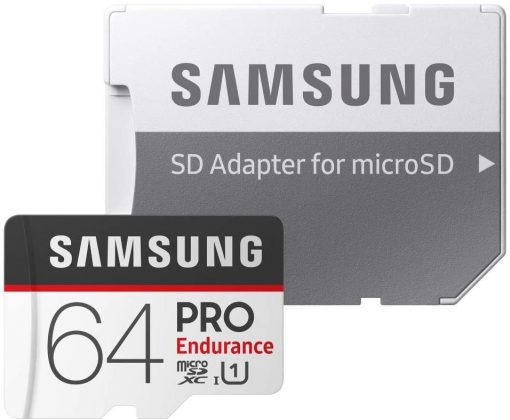 Samsung microSDHC Kart PRO Endurance 64GB 100 MB/s microSDHC Kart + SD Adaptör MB-MJ64GA/EU