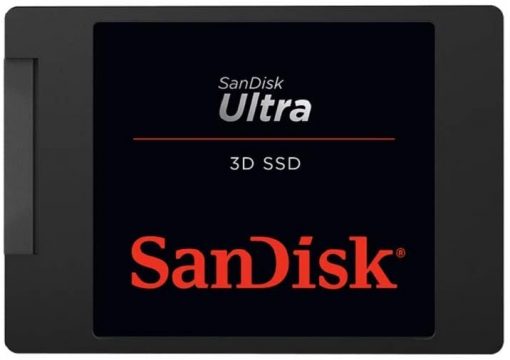 SanDisk Ultra 3D 250 GB 550MB-525MB/s Sata 3 2.5” SSD (SDSSDH3-250G-G25)