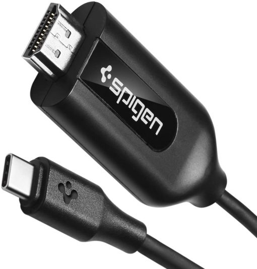 Spigen Essential C20CH USB-C / Type-C 3.1 to HDMI USB Kablosu 4K Ultra HD Thunderbolt 3