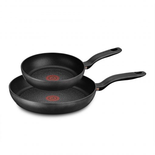 Tefal Titanium Hard Tava Seti 21 cm + 28 cm İkili Tava Seti