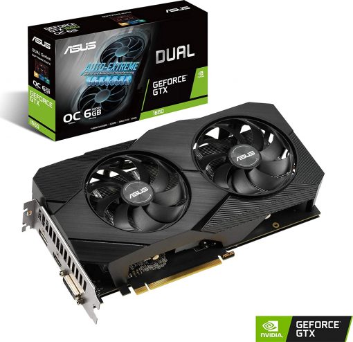 Asus Ekran Kartı Dual-Gtx1660-O6G-Evo 6 GB OC Nvidia Ekran Kartı