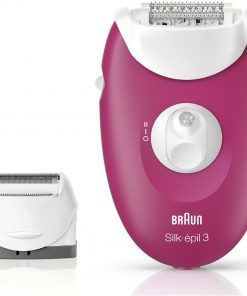 Braun Epilatör Silk-Epil 3 3410 Smartlight 2 Ek Parcalı Kablolu Epilasyon Cihazı