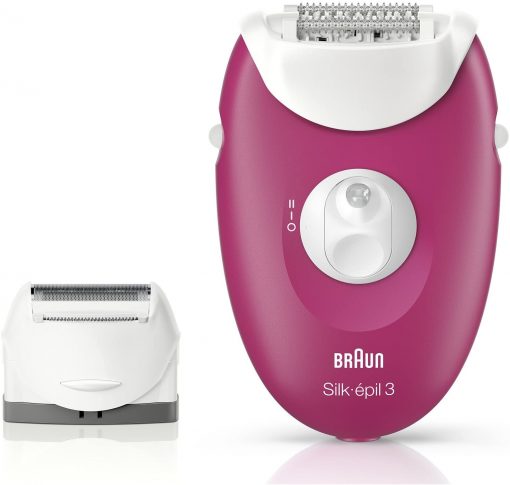 Braun Epilatör Silk-Epil 3 3410 Smartlight 2 Ek Parcalı Kablolu Epilasyon Cihazı