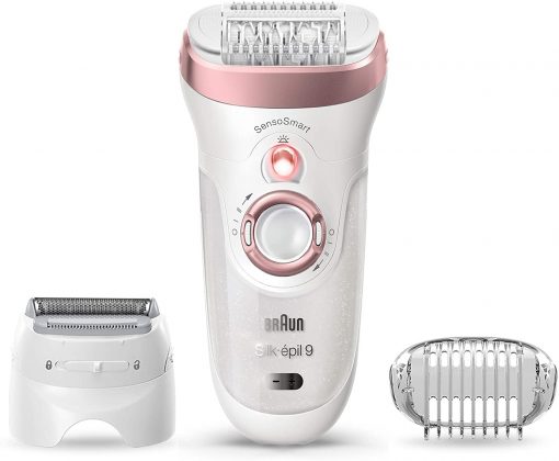 Braun Epilatör Silk-épil 9 9710 SensoSmart Kablosuz Islak&Kuru 2si 1 Arada Epilasyon Cihazı