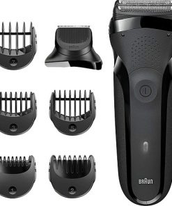 Braun Tıraş Makinesi 3 Serisi 300 BT BLK 3ü 1 Arada Kuru Kullanım Kablosuz Tıraş Makinesi