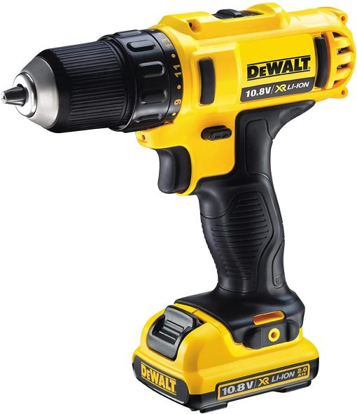 Dewalt Vidalama DCD710D2-QW 10.8 Şarjlı Vidalama Makinesi Sarı/Siyah