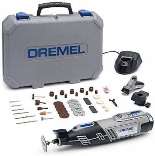 Dremel Aksesuarlı El Motoru 8220 /2 /45 Kit Çok Fonksiyonlu Alet Siyah/Gri