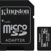 Kingston Bellek 16GB Micro SDHC Canvas Select Plus 100R A1 C10 CARD + Adaptör