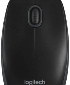 Logitech Mouse B100 Optik Kablolu USB Mouse Siyah PC ve Mac Uyumlu