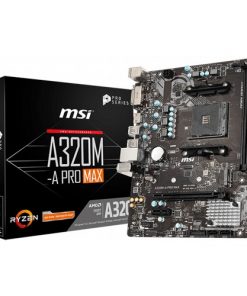 MSI A320M-A Pro Max AMD AM4 Soket A320 3200MHz DDR4 mATX Anakart