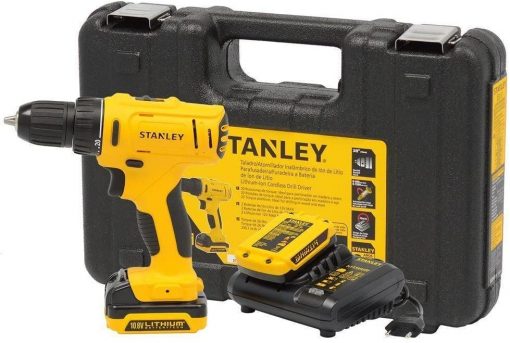 Stanley Vidalama Makinesi SCD12S2K-TR 10.8Volt/1.5Ah Li-ion Çift Akülü Profesyonel Vidalama