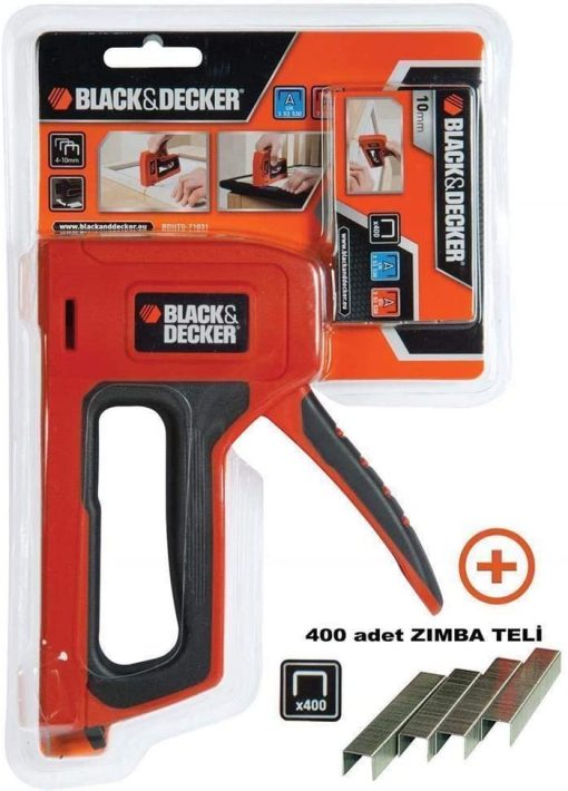 Black Decker Zımba Makinesi STBDHT071031 4-10 mm Zımba Tabancası