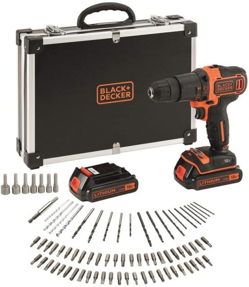 Black&Decker Matkap BDCHD18BAFC Darbeli Matkap/Vidalama Turuncu/Siyah