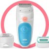 Braun Epilatör Silk-épil 5 5610 SensoSmart Kablosuz Islak ve Kuru 3ü1 Arada Epilasyon Cihazı