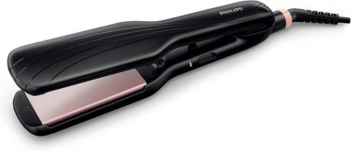 Philips Saç Düzleştirici HP8325/10 Essential Care Geniş Seramik Saç Düzleştirici Siyah