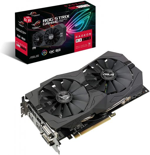 Asus Rog Strix RX570 O8G Gaming AMD Ekran Kartı