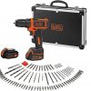 Black Decker BDCDD12BAFC 10.8Volt/1.5Ah Li-ion Çift Akülü Vidalama Makinesi