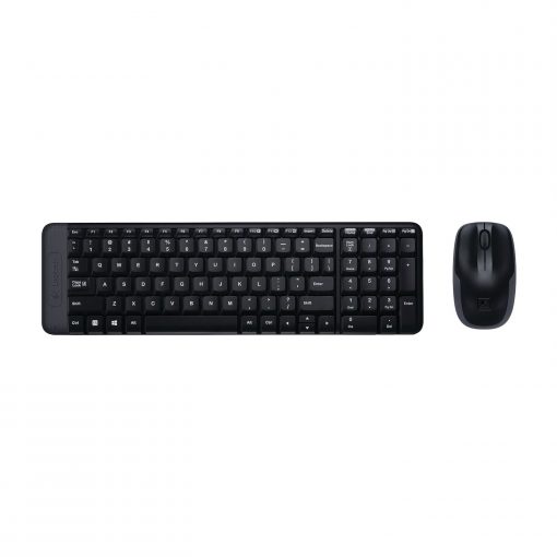 Logitech Klavye MK220 Kablosuz Klavye & Mouse Seti Siyah
