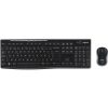 Logitech Klavye Mouse MK270 Kablosuz Klavye ve Mouse Seti-Siyah