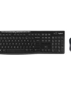 Logitech Klavye Mouse MK270 Kablosuz Klavye ve Mouse Seti-Siyah