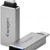 Spigen Dönüştürücü Essential CA300 USB-C to USB Giriş Dönüştürücü OTG Adaptör