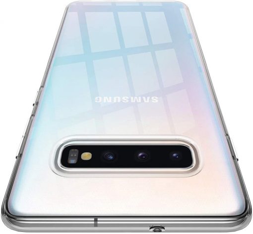 Spigen Samsung Galaxy S10 Kılıf Liquid Crystal / Crystal Clear 4 Tarafı Tam Koruma