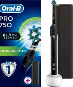 Oral-B Pro 750 Siyah Power Siyah Şarjlı Diş Fırçası