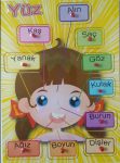 Canem İnsan Yüzü Kız Bultak Ahşap Puzzle HF-PT-2129