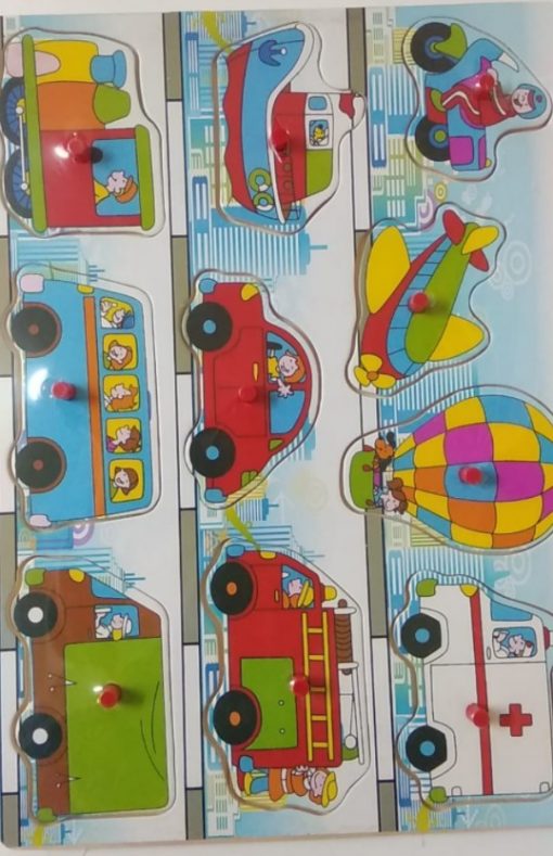 Canem Taşıtlar Bultak Ahşap Puzzle HF-PT-0126B