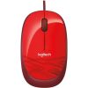 Logitech Mouse M105 Kırmızı Optik Kablolu Mouse