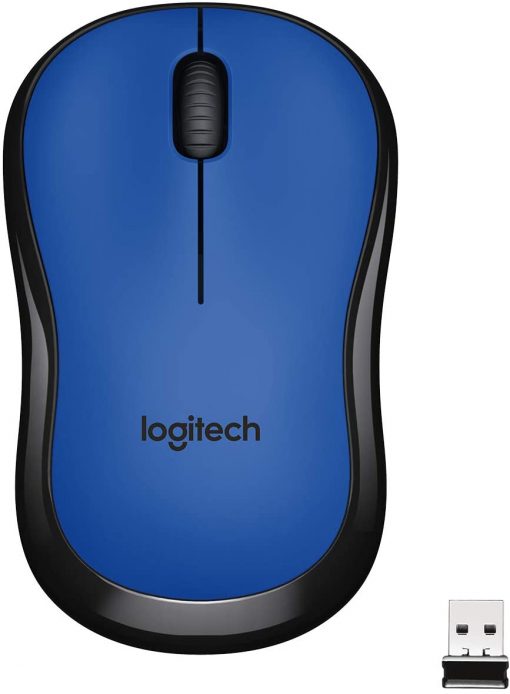 Logitech Mouse M220 Sessiz Kablosuz Fare 2.4 Ghz Bağlantı 1000 DPI Pc/Mac Mavi