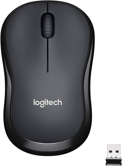 Logitech Mouse M220 Sessiz Kablosuz Fare 2.4 Ghz Bağlantı 1000 DPI Pc/Mac Siyah