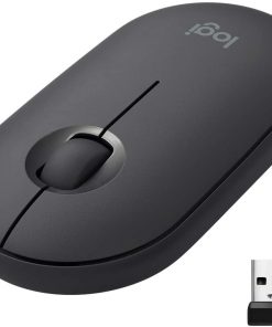 Logitech Mouse M350 Pebble Kablosuz Mouse-Siyah