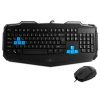 Rampage Oyuncu Klavye Mouse KM-R10 3 Farklı Aydınlatmalı Siyah Gaming Set