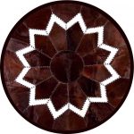 Yuvarlak Halı Paspas 90cm Süngerli Kaymaz Kilim Dijital Baskı Ev Paspası Kaydırmaz Taban Yeni Sezon 0094
