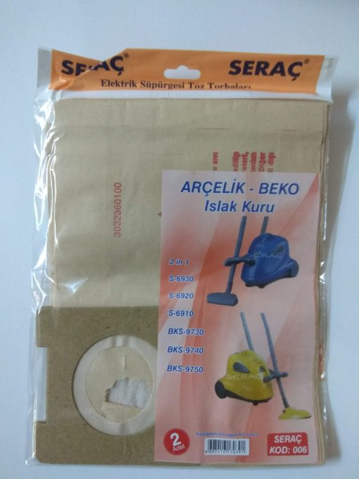 Bez Süpürge Torbası Arçelik-Beko ASN-SPR-006