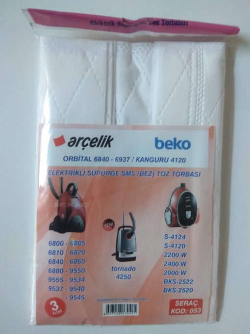 Bez Süpürge Torbası Arçelik - Beko ASN-SPR-053