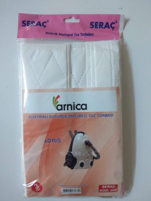 Bez Süpürge Torbası Arnica Lotus ASN-SPR-048