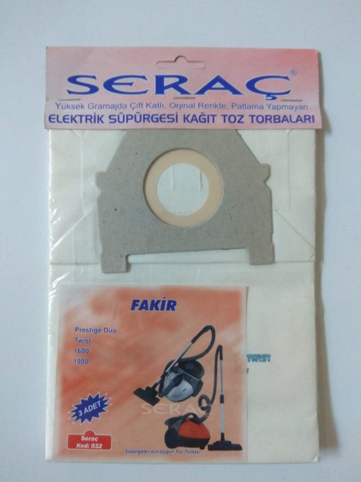 Bez Süpürge Torbası Fakir ASN-SPR-032