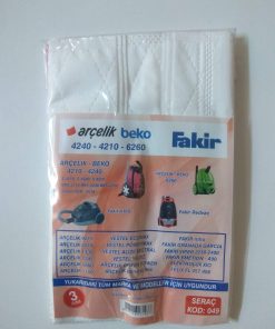 Bez Süpürge Torbası Fakir-Electrolux-Felix-Arcelik ASN-SPR-049