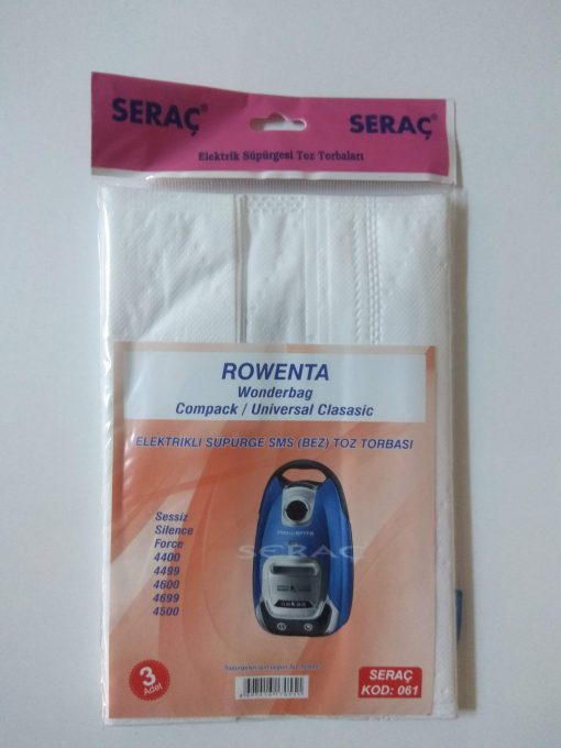 Bez Süpürge Torbası Rowenta ASN-SPR-061