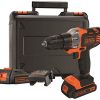 Black Decker MT218KB/QW Çift Akülü Vidalama Multievo 18 Volt/1.5Ah Li/Ion