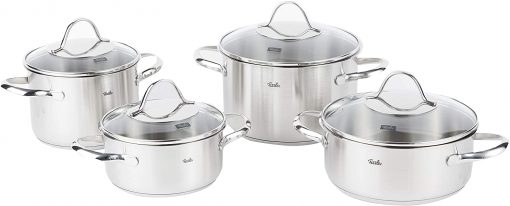 Fissler Tencere Seti Paris 4lü 8 Parça Tencere Seti