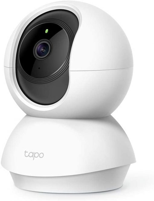 TP-Link Güvenlik Kamera Tapo C200 Full HD 1080p Gece Görüşlü 128 GB Micro SD Destekli Wi-Fi Pan Tilt Kamerası