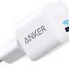 Anker Güç Adaptörü PowerPort III Nano 20W USB-C - Apple iPhone Hızlı Şarj Uyumlu - A2633
