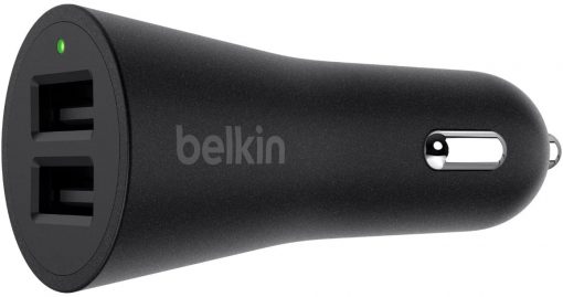 Belkin Araç Şarj Cihazı F8M930BTBLK Boost-Up Evrensel USB-A Araç Hızlı Şarj Cihazı